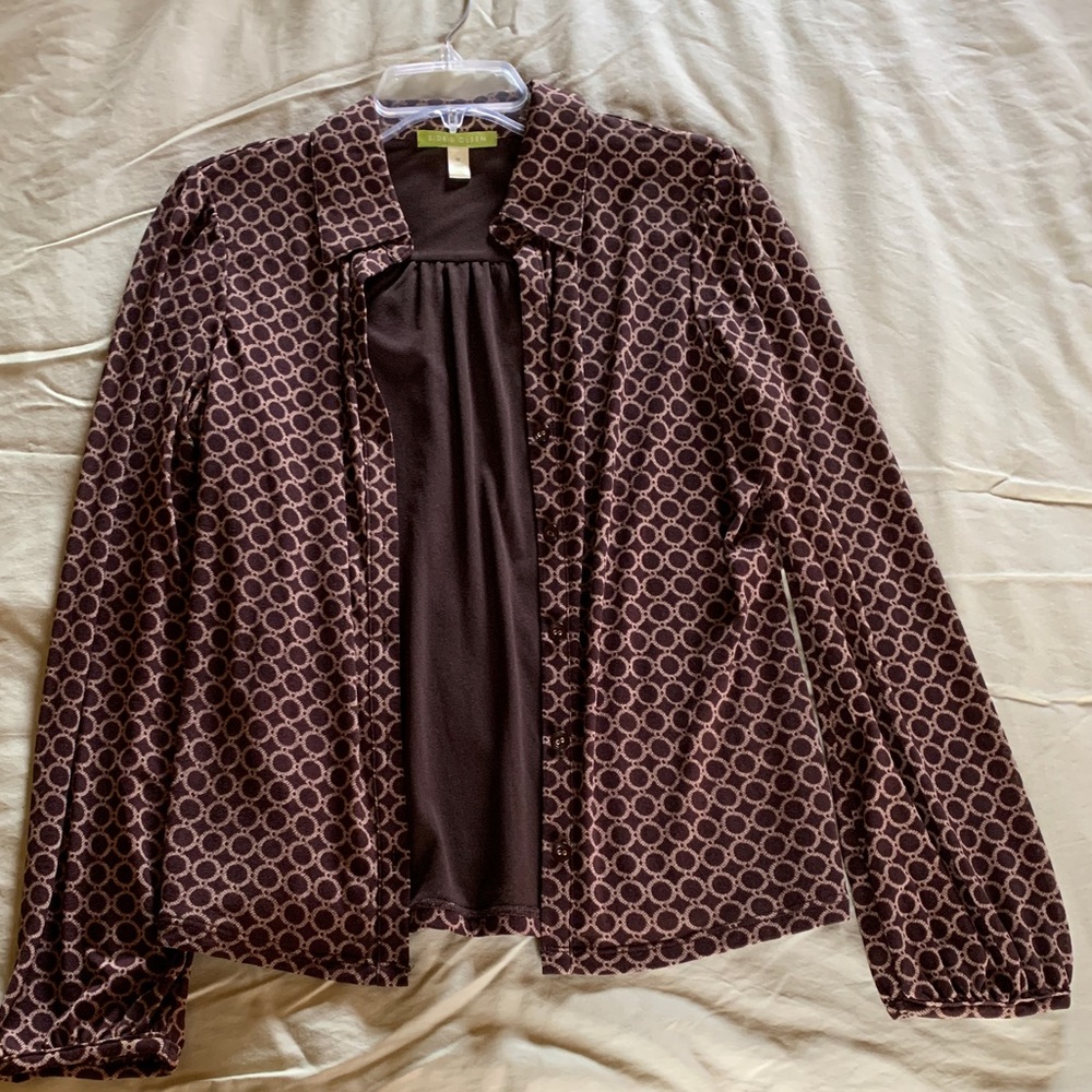 Sigurd Olsen chocolate brown jacket size M
